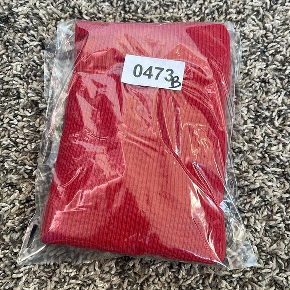 Womens Jockey Red Scoop Neck Sleeveless Tank Top size medium womens tanktop - Picture 14 of 14